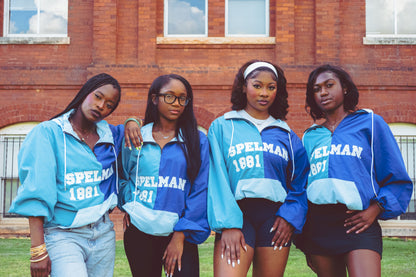 1881 Spelman Unisex Vintage ColorBlock Windbreaker