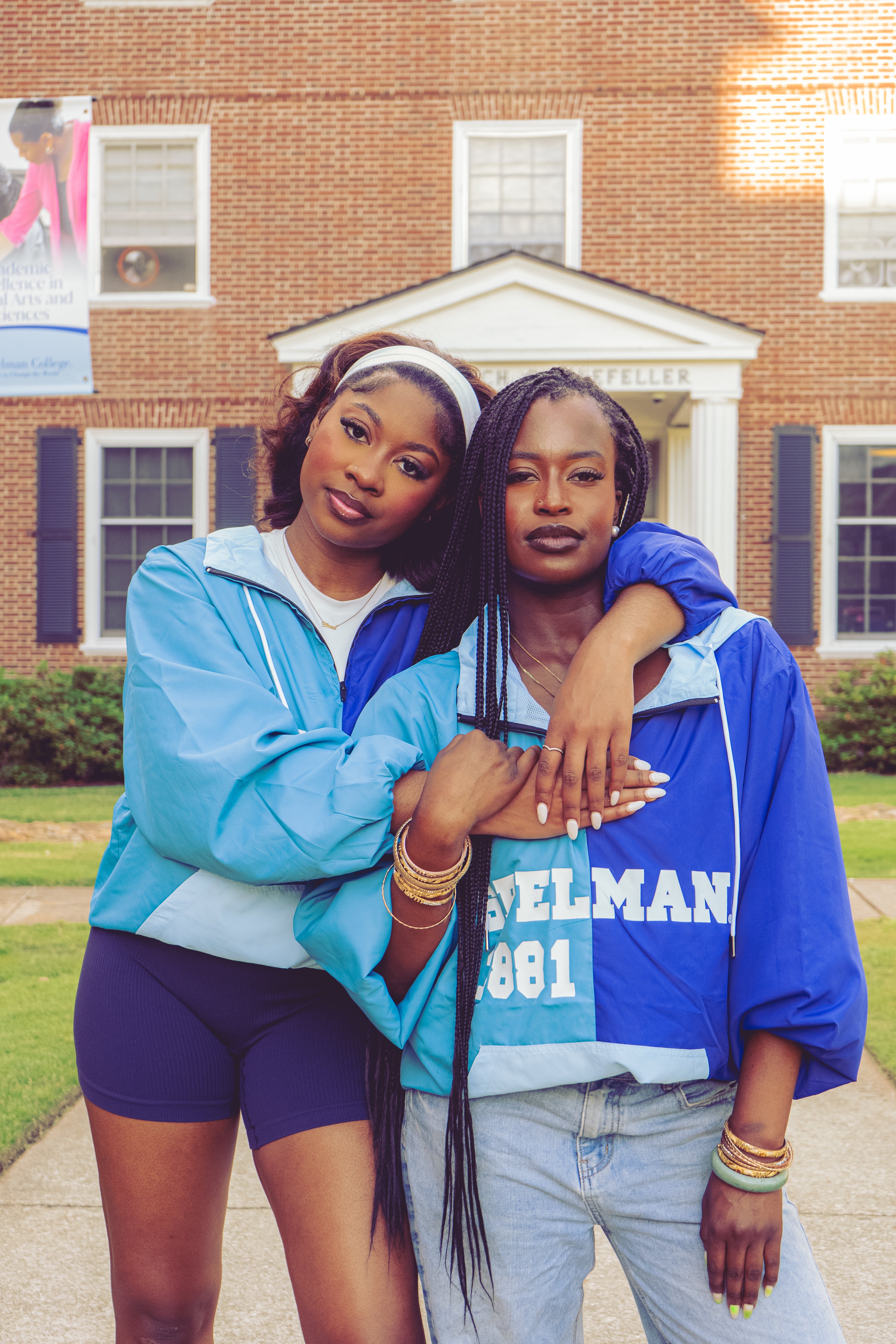 1881 Spelman Unisex Vintage ColorBlock Windbreaker